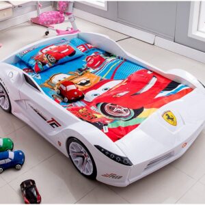 Giường ô tô Nhập Khẩu xe đua 3D Ferrari cao cấp GTE078
