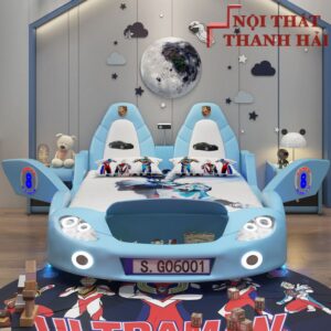 giường ngủ hình ô tô nhập khẩu GTE089 1